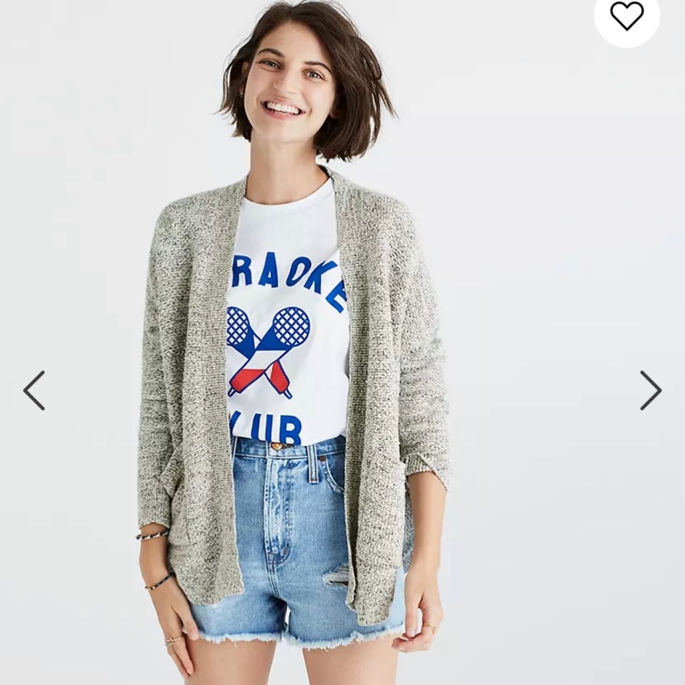 Madewell Skipper Cardigan Sweater